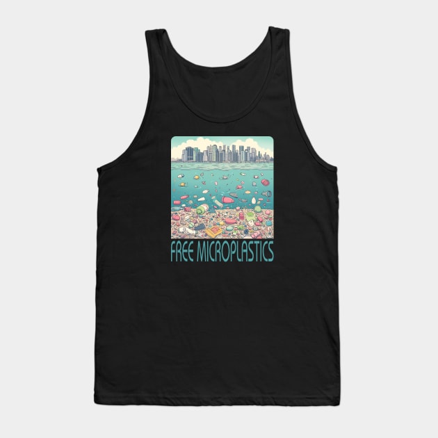 Free Microplastics Tank Top by Polyshirt